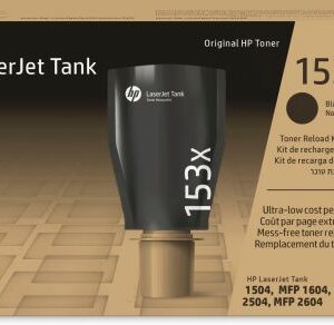 HP Kit ricarica toner nero originale LaserJet Tank 153X