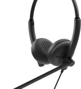 DELL WH125 Auricolare Cablato A Padiglione Ufficio USB tipo A Nero