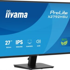 iiyama ProLite X2792HSU-B1 Monitor PC 68,6 cm (27") 1920 x 1080 Pixel Full HD LED Nero