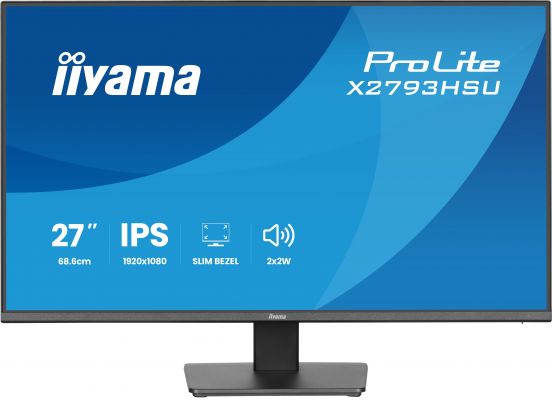 iiyama ProLite X2793HSU-B1 Monitor PC 68,6 cm (27") 1920 x 1080 Pixel Full HD LED Nero