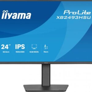iiyama ProLite XB2493HSU-B1 Monitor PC 60,5 cm (23.8") 1920 x 1080 Pixel Full HD LED Nero