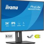 iiyama ProLite XB2497HSU-B1 Monitor PC 60,5 cm (23.8") 1920 x 1080 Pixel Full HD LED Nero