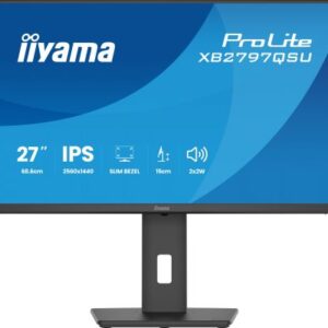 iiyama ProLite XB2797QSU-B1 Monitor PC 68,6 cm (27") 2560 x 1440 Pixel Quad HD LED Nero