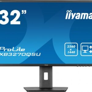 iiyama ProLite XB3270QSU-B1 Monitor PC 80 cm (31.5") 2560 x 1440 Pixel Quad HD LED Nero