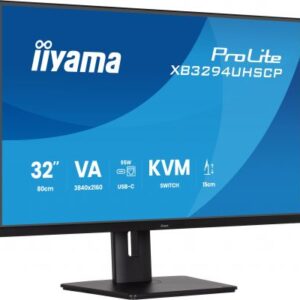 iiyama ProLite XB3294UHSCP-B1 Monitor PC 80 cm (31.5") 3840 x 2160 Pixel 4K Ultra HD Nero