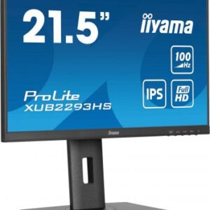 iiyama ProLite XUB2293HS-B6 Monitor PC 54,6 cm (21.5") 1920 x 1080 Pixel Full HD LED Nero