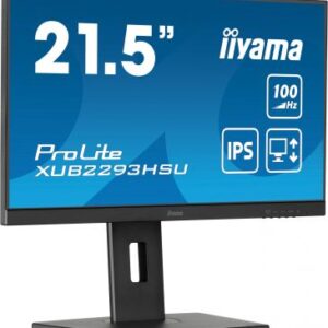 iiyama ProLite XUB2293HSU-B7 Monitor PC 54,6 cm (21.5") 1920 x 1080 Pixel Full HD LED Nero