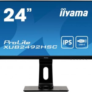iiyama ProLite XUB2492HSC-B1 Monitor PC 60,5 cm (23.8") 1920 x 1080 Pixel Full HD LCD Nero